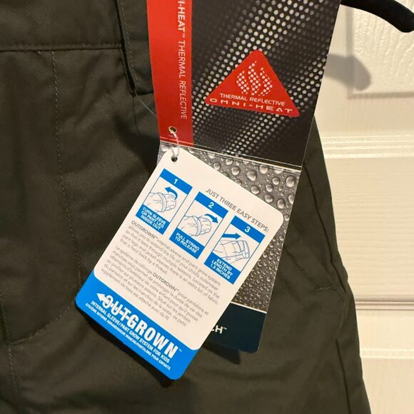 Columbia Youth Boys' Bugaboo III Insulated Ski Pants - Picture 4 of 14